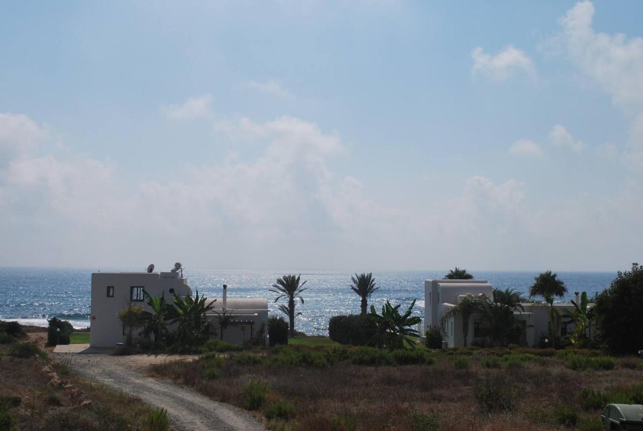 Sea Front Villa, Heated Private Pool, Amazing Location Paphos 323 Кисонерга Екстериор снимка
